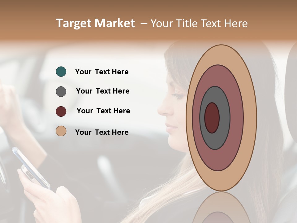 Cell Car Mobile PowerPoint Template