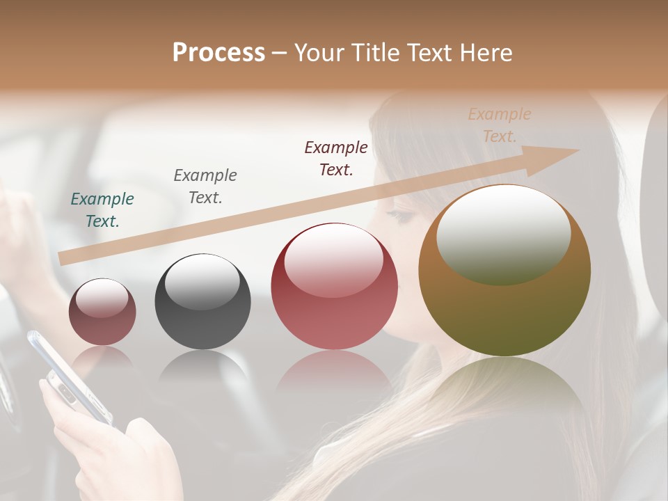 Cell Car Mobile PowerPoint Template