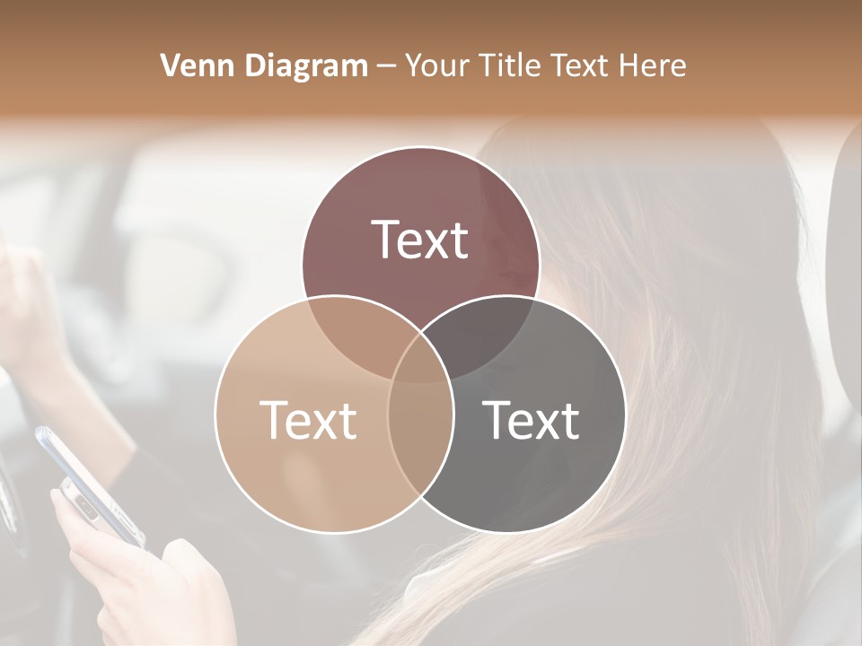 Cell Car Mobile PowerPoint Template