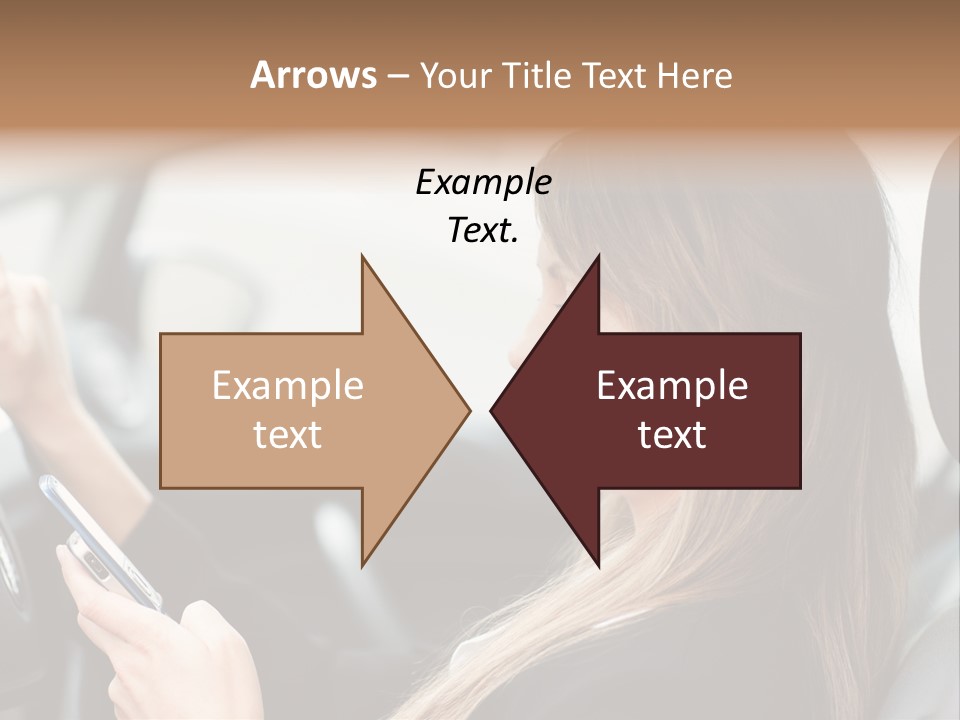 Cell Car Mobile PowerPoint Template