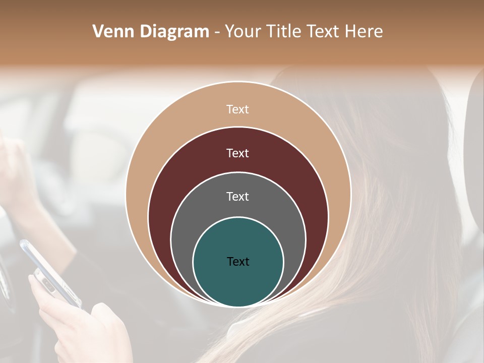 Cell Car Mobile PowerPoint Template