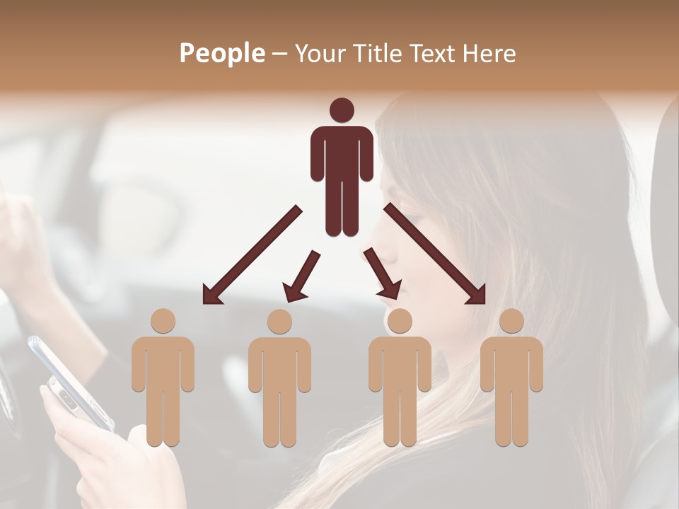 Cell Car Mobile PowerPoint Template