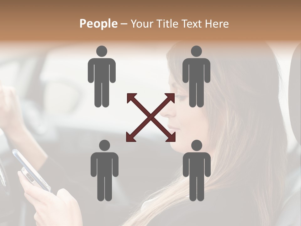 Cell Car Mobile PowerPoint Template