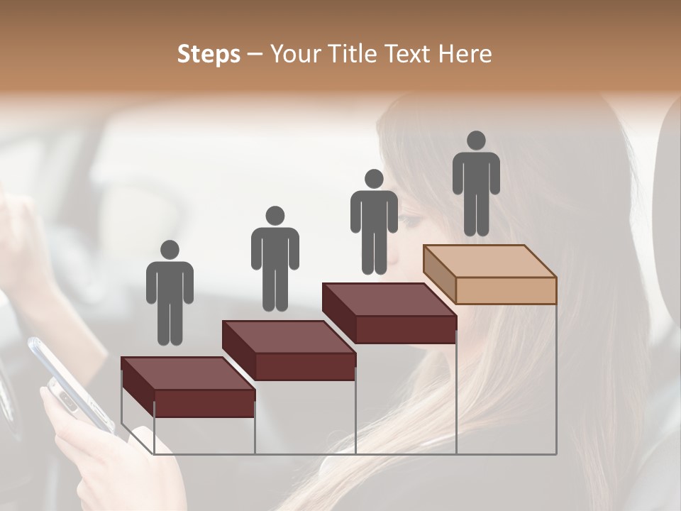 Cell Car Mobile PowerPoint Template