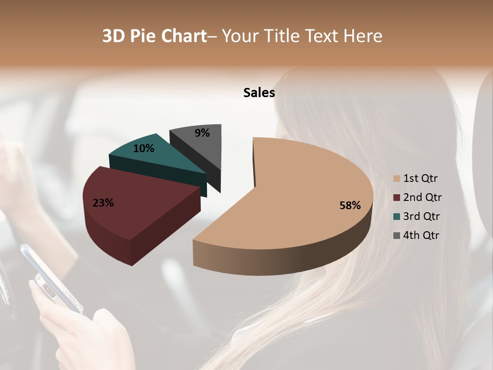 Cell Car Mobile PowerPoint Template