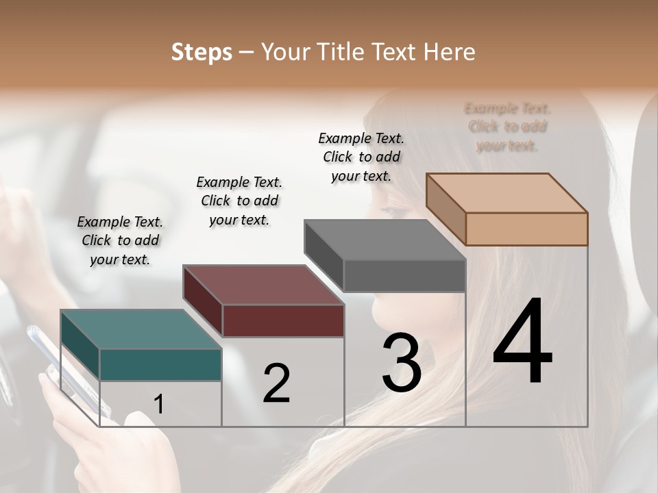 Cell Car Mobile PowerPoint Template