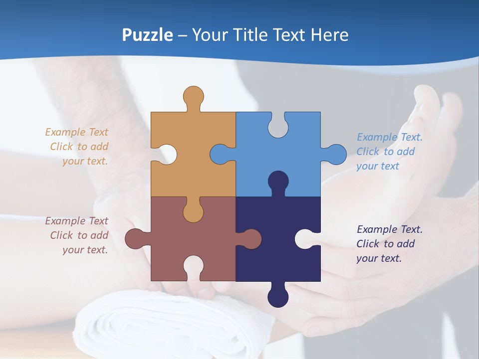 Club Handling Bodybuilding PowerPoint Template