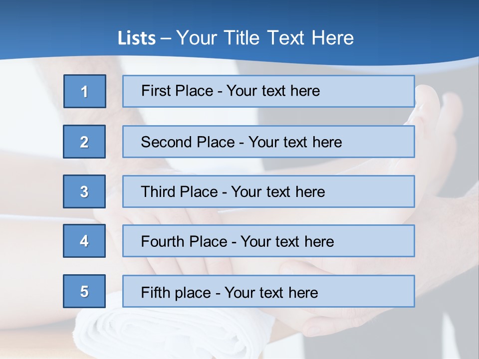 Club Handling Bodybuilding PowerPoint Template