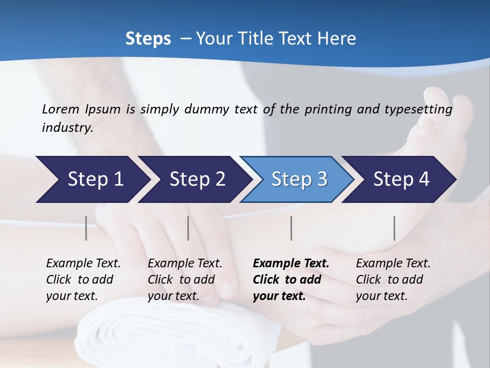 Club Handling Bodybuilding PowerPoint Template