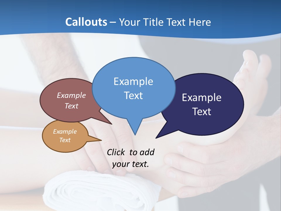 Club Handling Bodybuilding PowerPoint Template