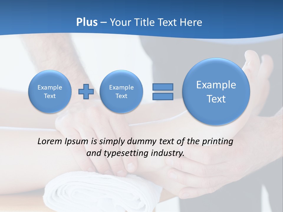 Club Handling Bodybuilding PowerPoint Template