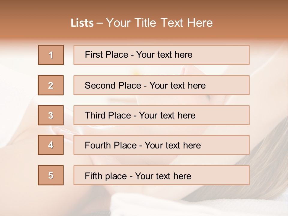 Beautiful Pretty Touch PowerPoint Template