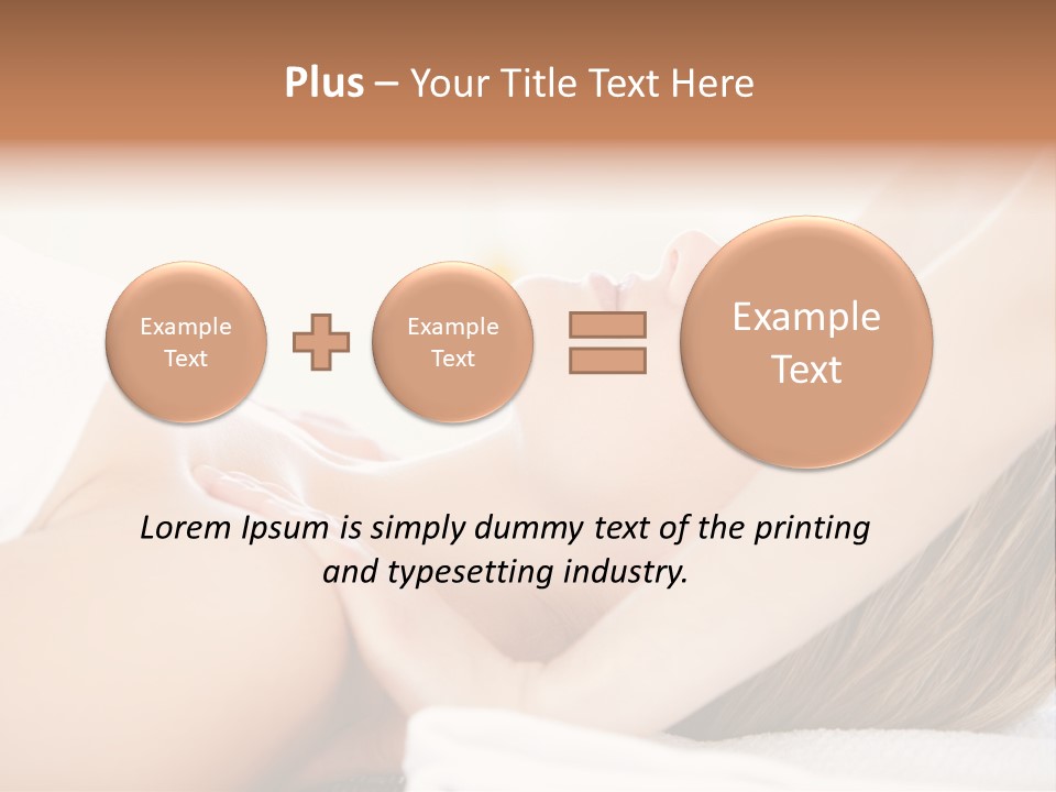 Beautiful Pretty Touch PowerPoint Template