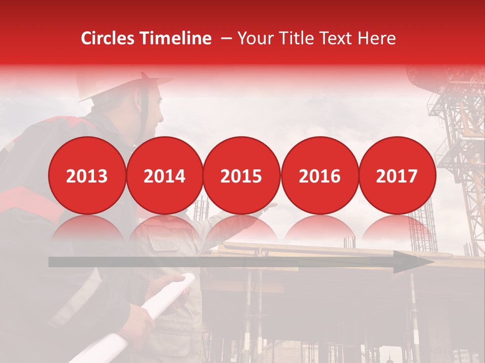 Chart Blueprint Foreman PowerPoint Template