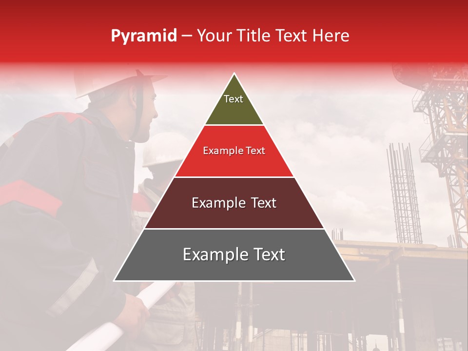 Chart Blueprint Foreman PowerPoint Template