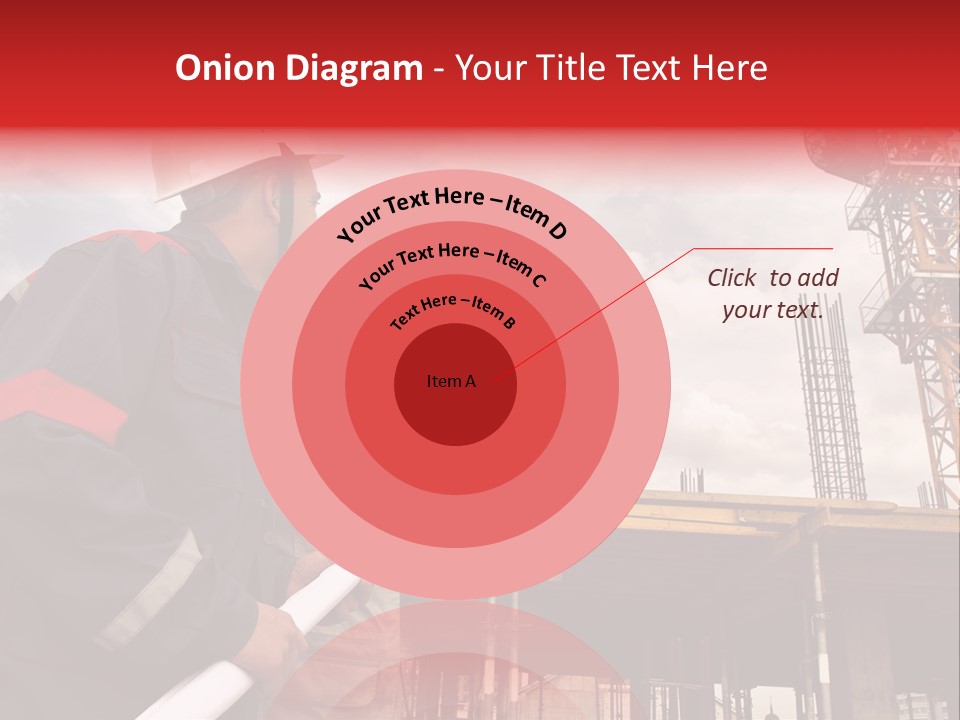 Chart Blueprint Foreman PowerPoint Template