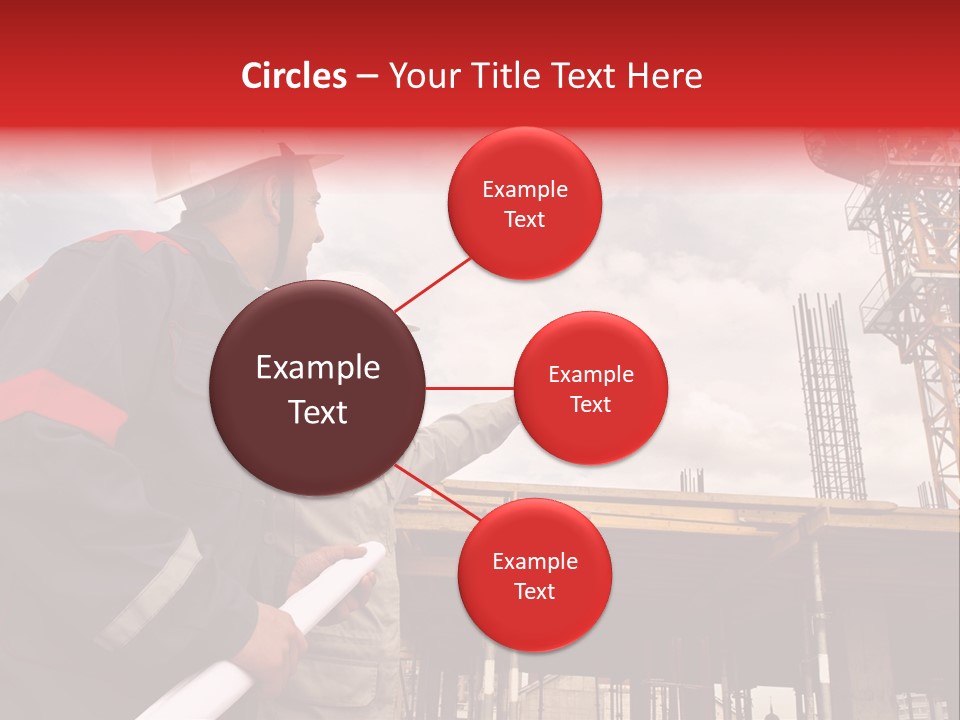 Chart Blueprint Foreman PowerPoint Template