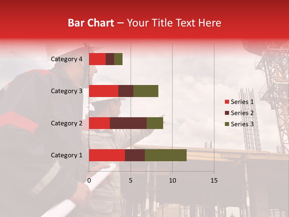 Chart Blueprint Foreman PowerPoint Template