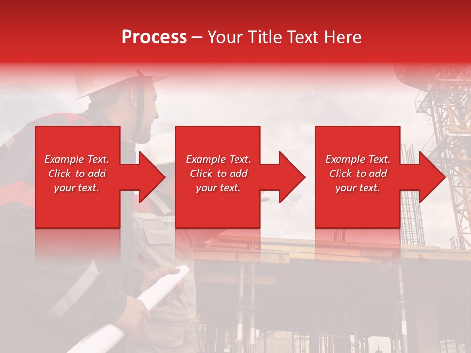 Chart Blueprint Foreman PowerPoint Template