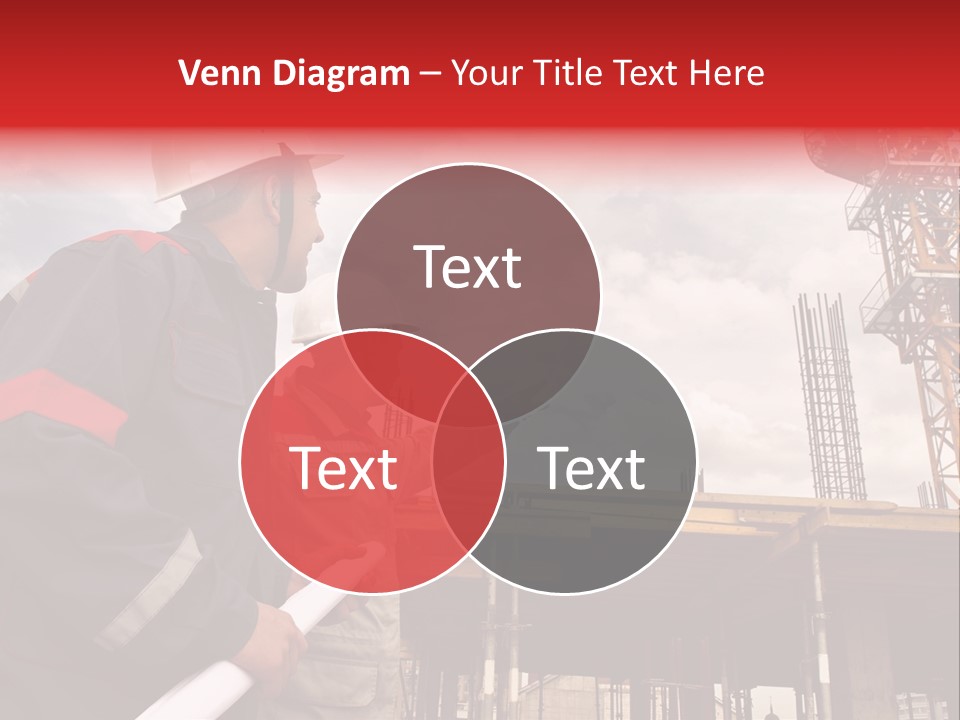 Chart Blueprint Foreman PowerPoint Template