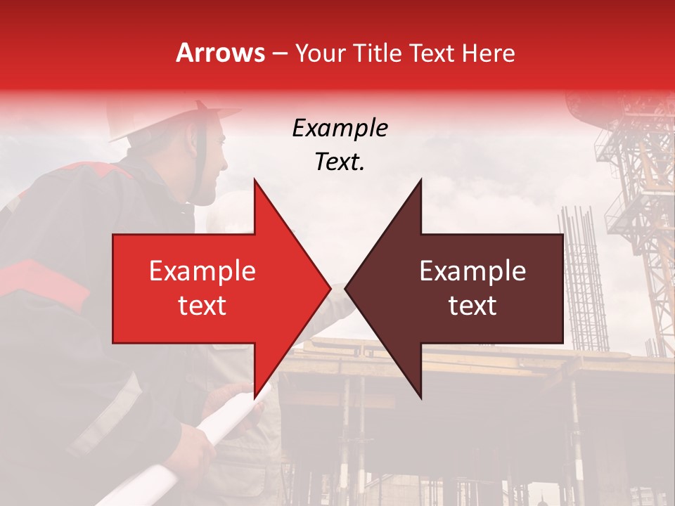 Chart Blueprint Foreman PowerPoint Template