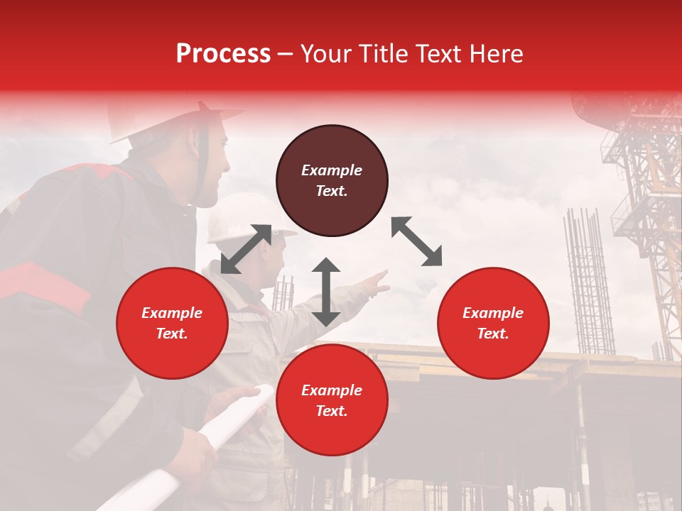 Chart Blueprint Foreman PowerPoint Template