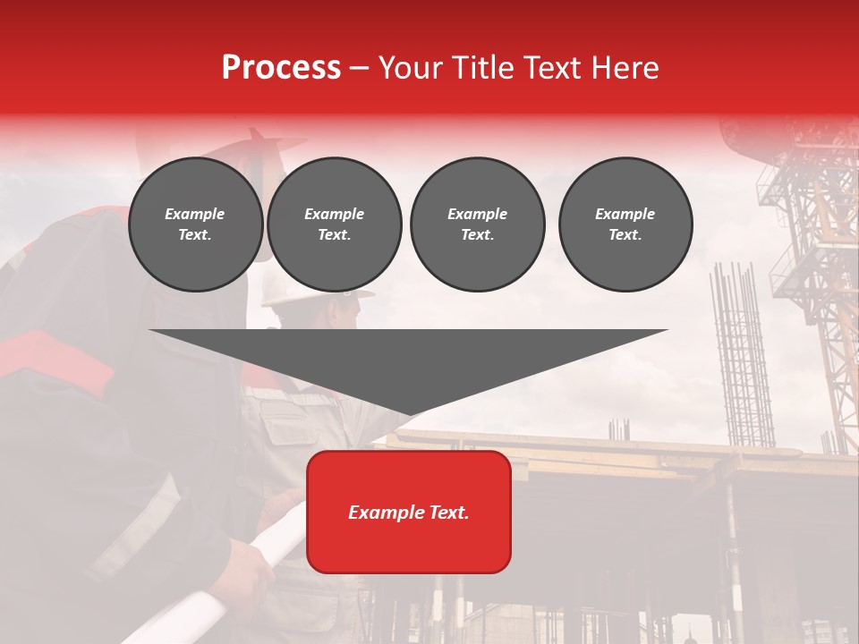 Chart Blueprint Foreman PowerPoint Template