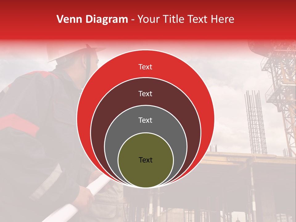 Chart Blueprint Foreman PowerPoint Template