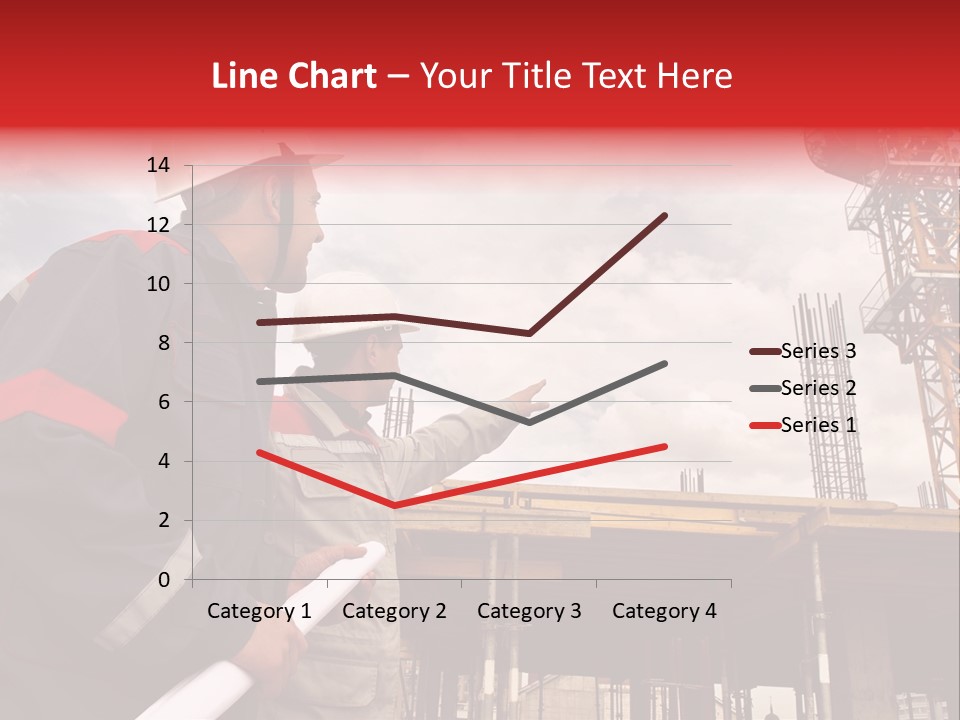 Chart Blueprint Foreman PowerPoint Template