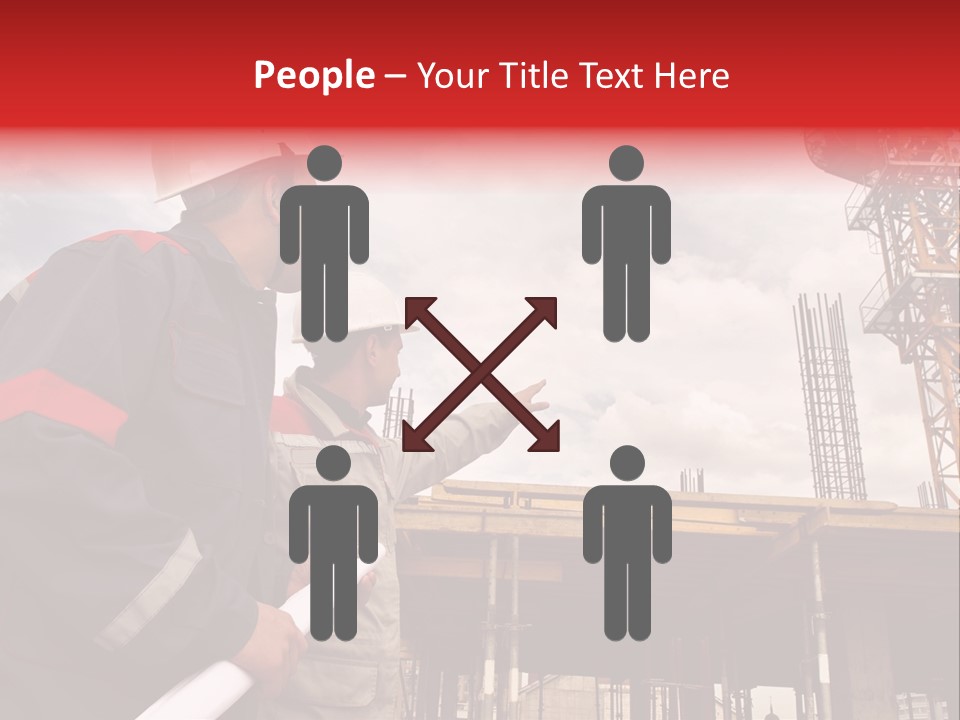 Chart Blueprint Foreman PowerPoint Template