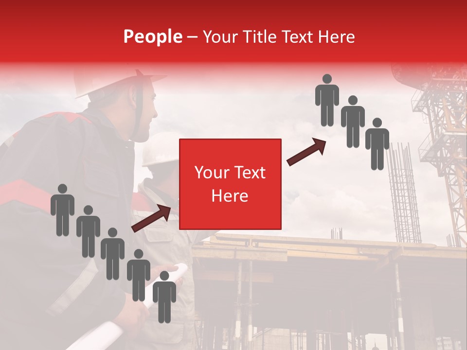 Chart Blueprint Foreman PowerPoint Template