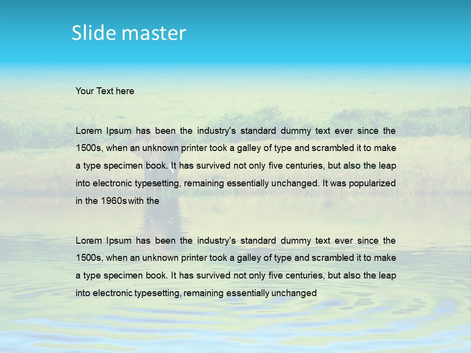 Zoology Creature Mara PowerPoint Template