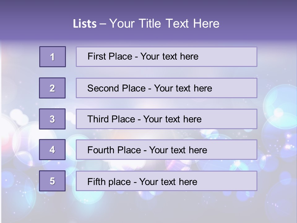 Glowing Brilliant Entertainment PowerPoint Template