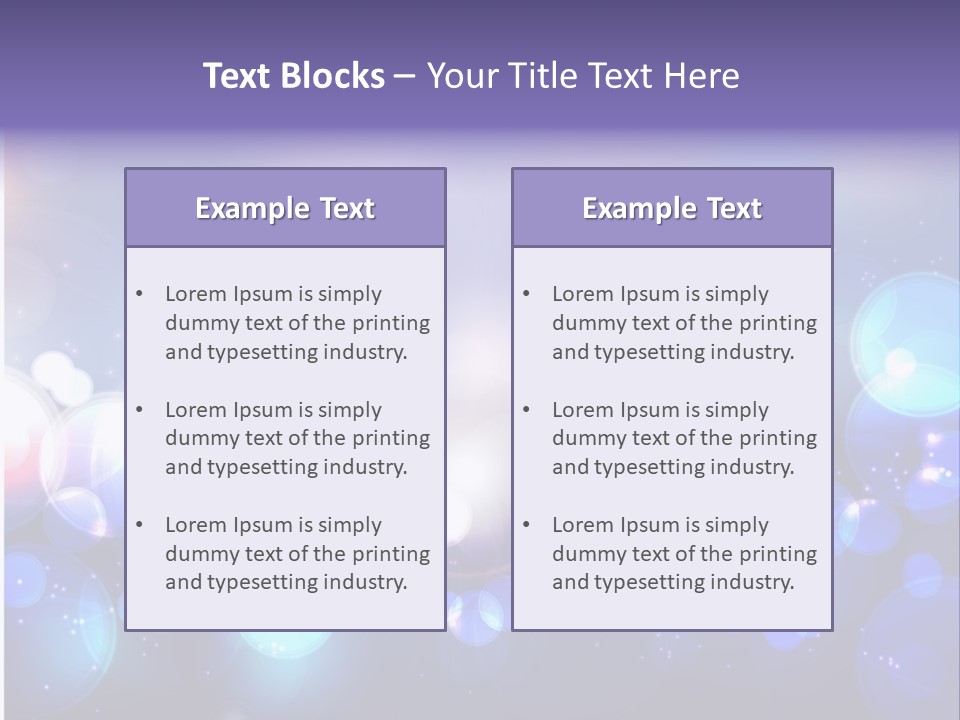 Glowing Brilliant Entertainment PowerPoint Template