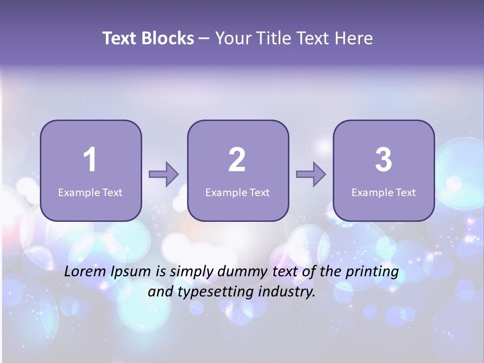 Glowing Brilliant Entertainment PowerPoint Template