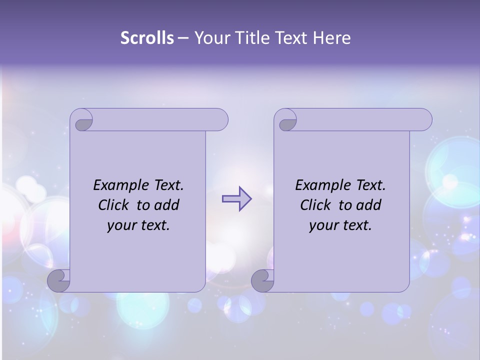Glowing Brilliant Entertainment PowerPoint Template