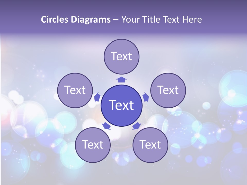 Glowing Brilliant Entertainment PowerPoint Template