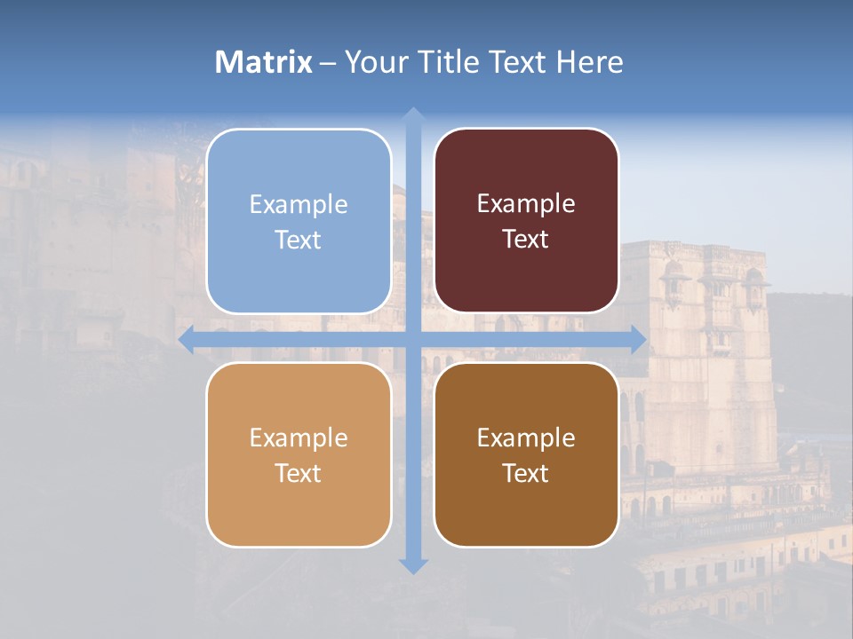 Walls Palace North PowerPoint Template