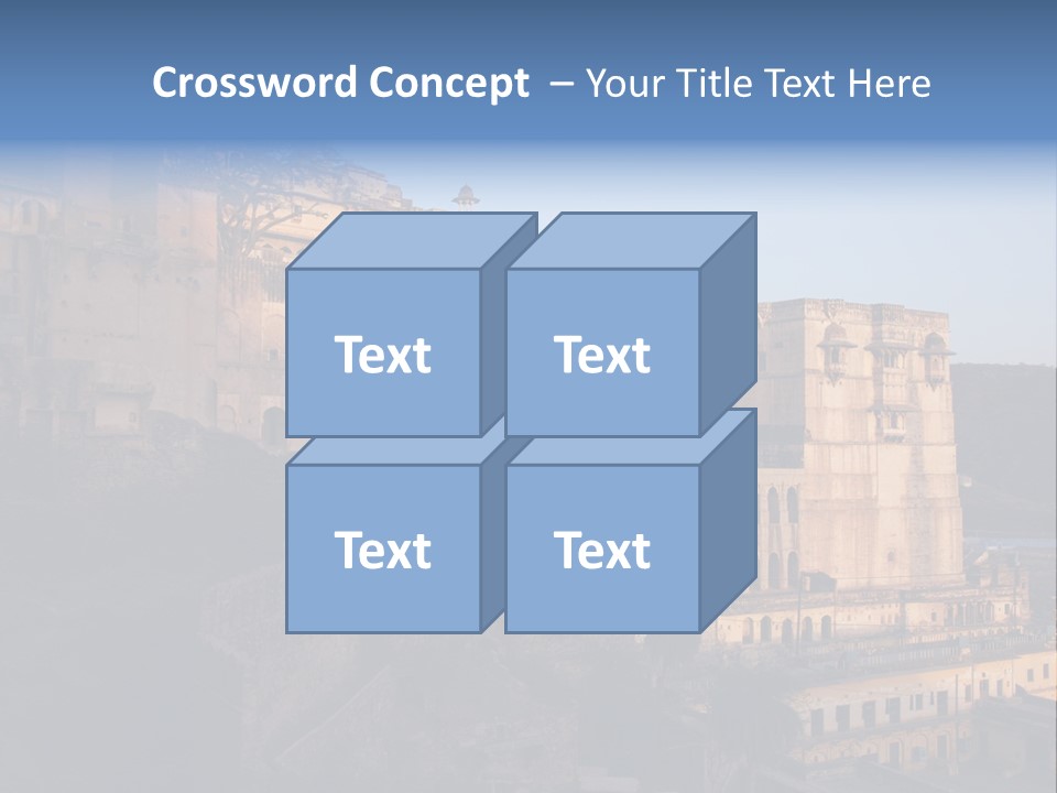 Walls Palace North PowerPoint Template