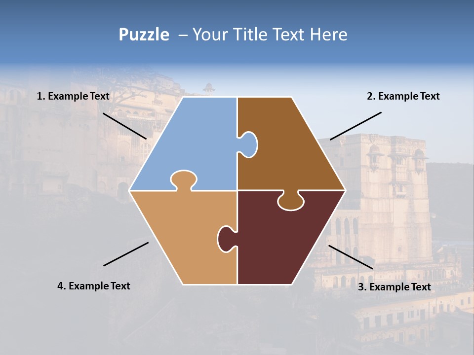 Walls Palace North PowerPoint Template