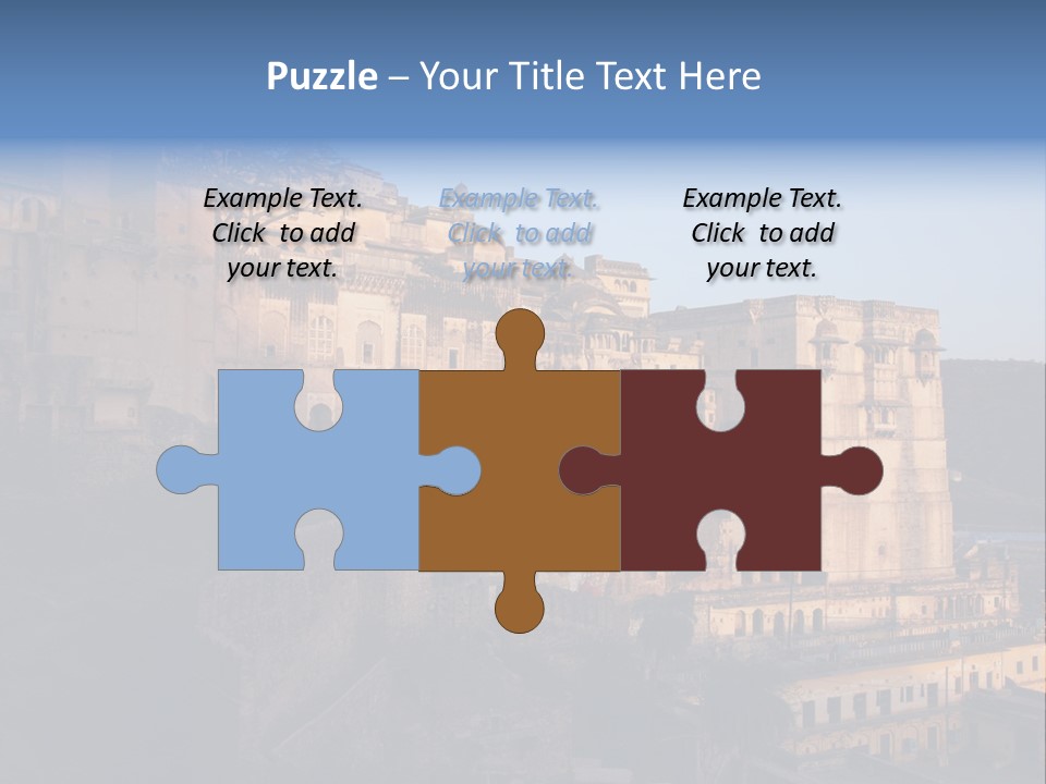 Walls Palace North PowerPoint Template