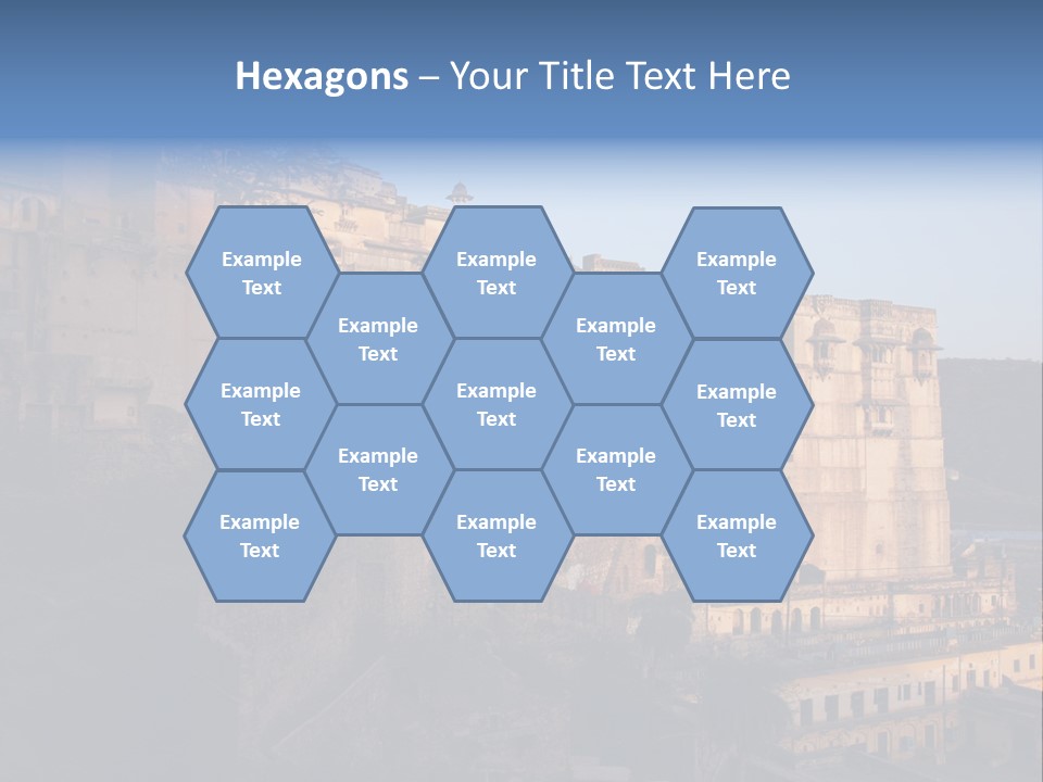 Walls Palace North PowerPoint Template