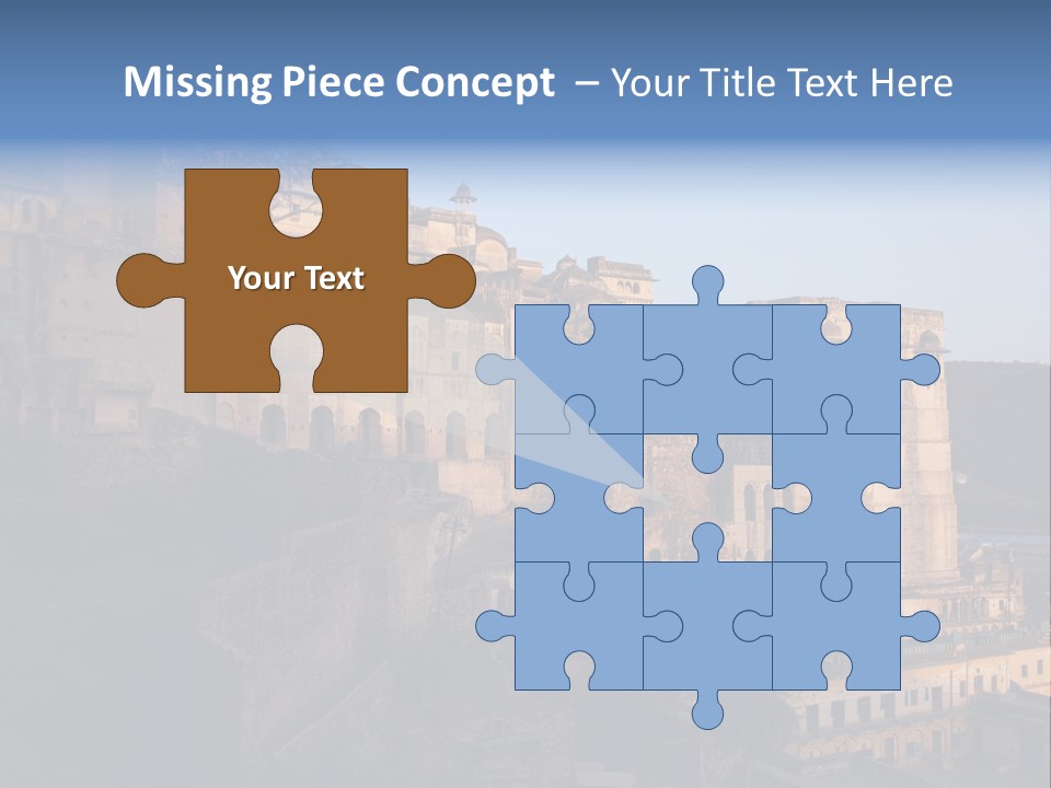 Walls Palace North PowerPoint Template