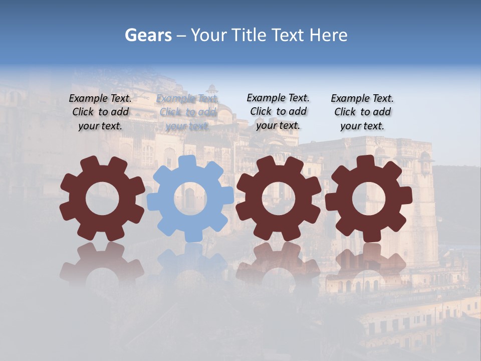 Walls Palace North PowerPoint Template