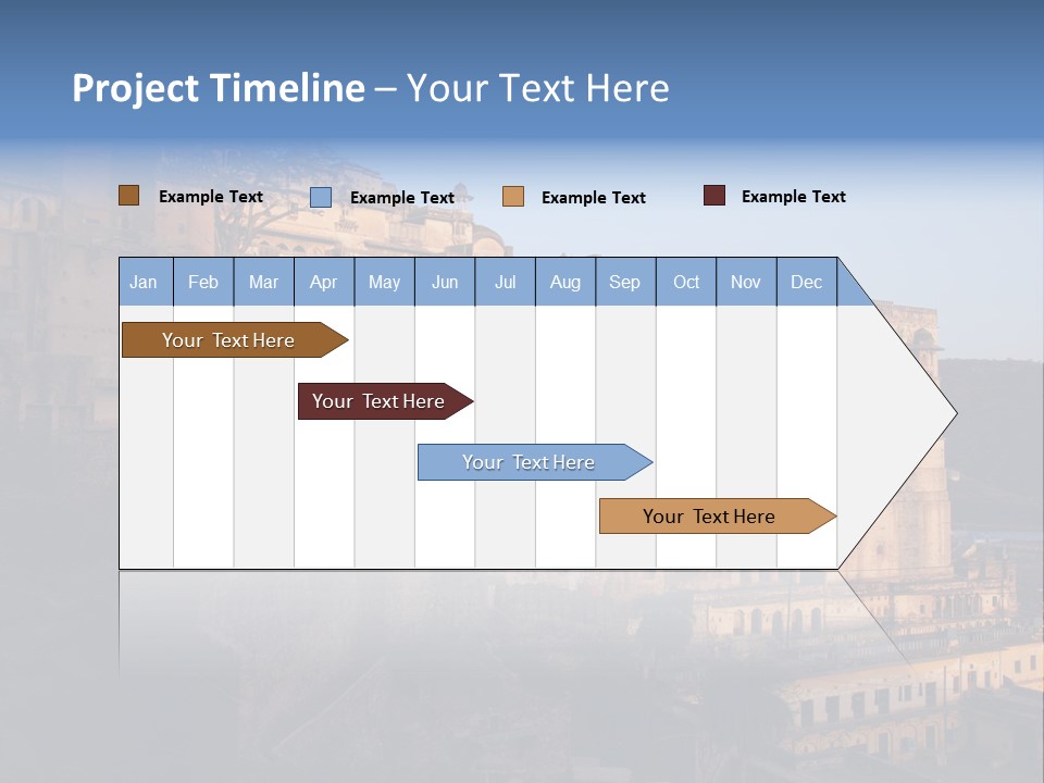 Walls Palace North PowerPoint Template