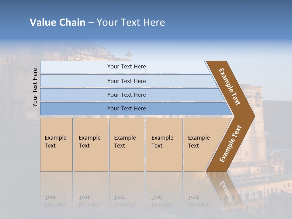 Walls Palace North PowerPoint Template