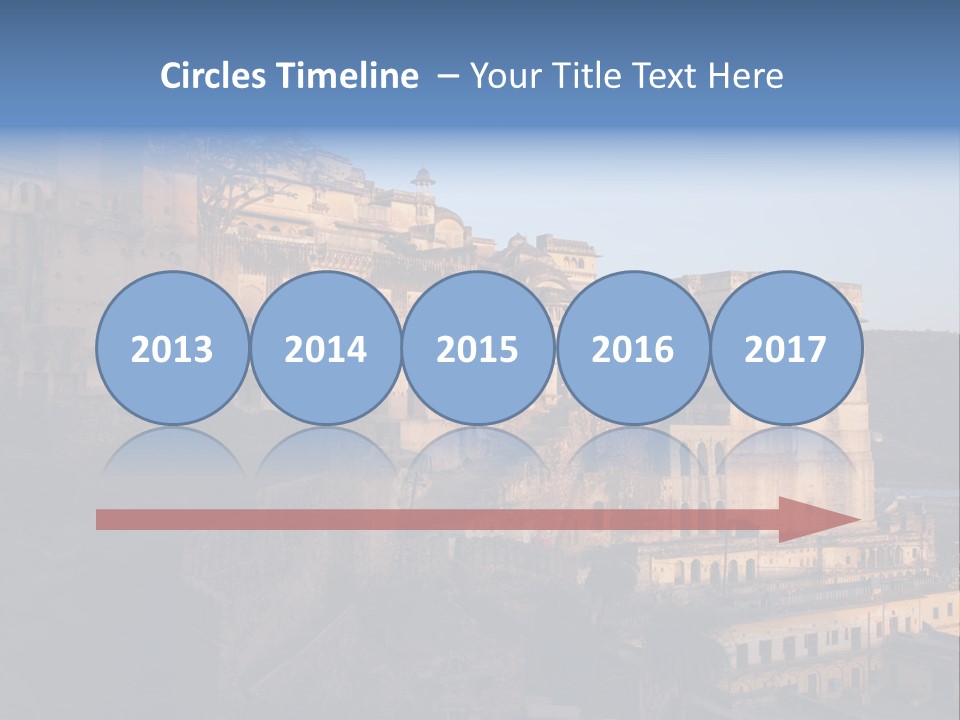 Walls Palace North PowerPoint Template