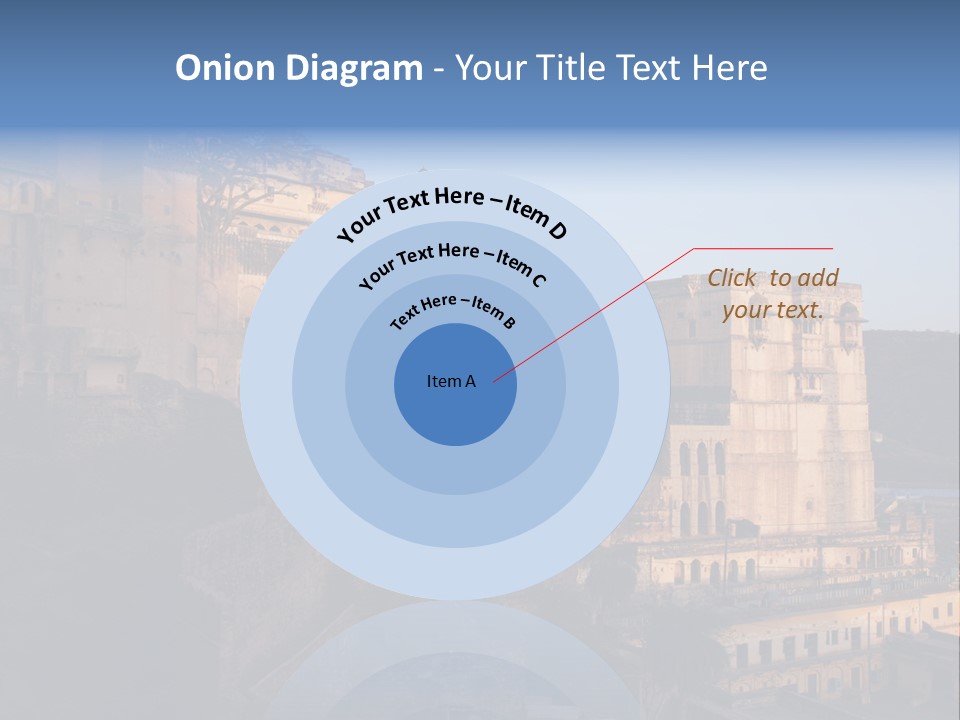 Walls Palace North PowerPoint Template