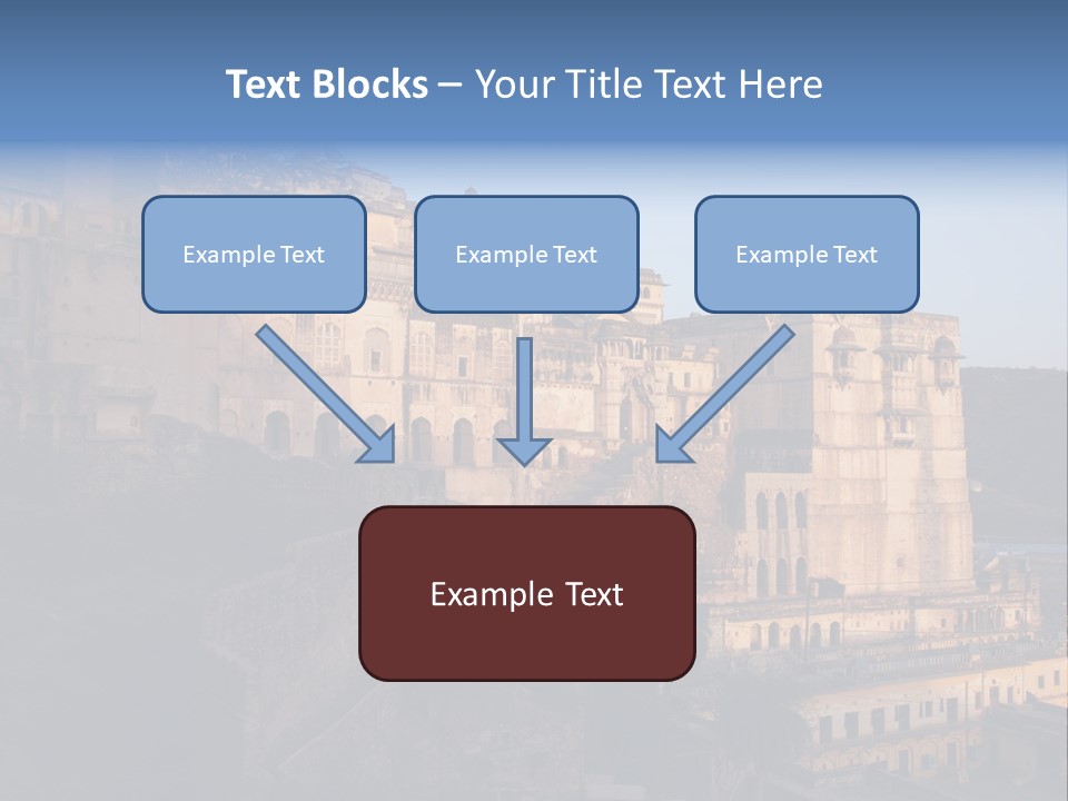 Walls Palace North PowerPoint Template