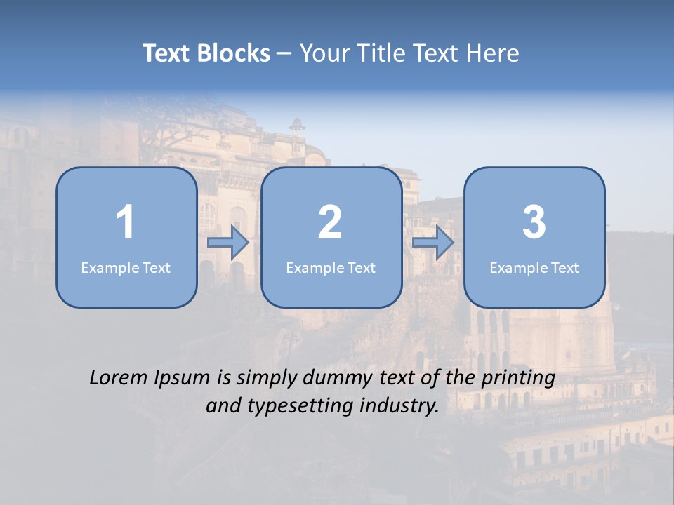 Walls Palace North PowerPoint Template
